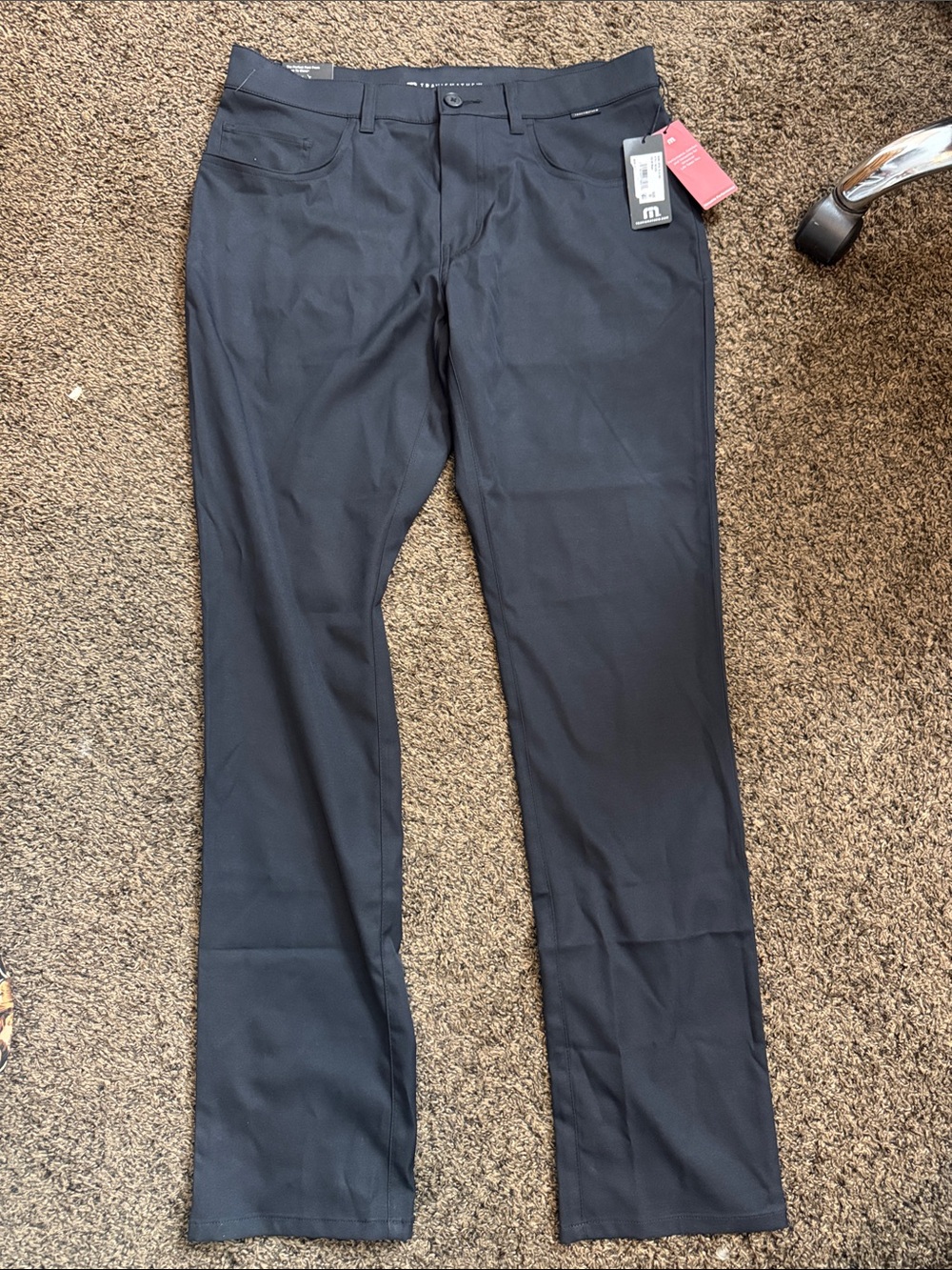 TravisMathew Men's Black Performance Pants